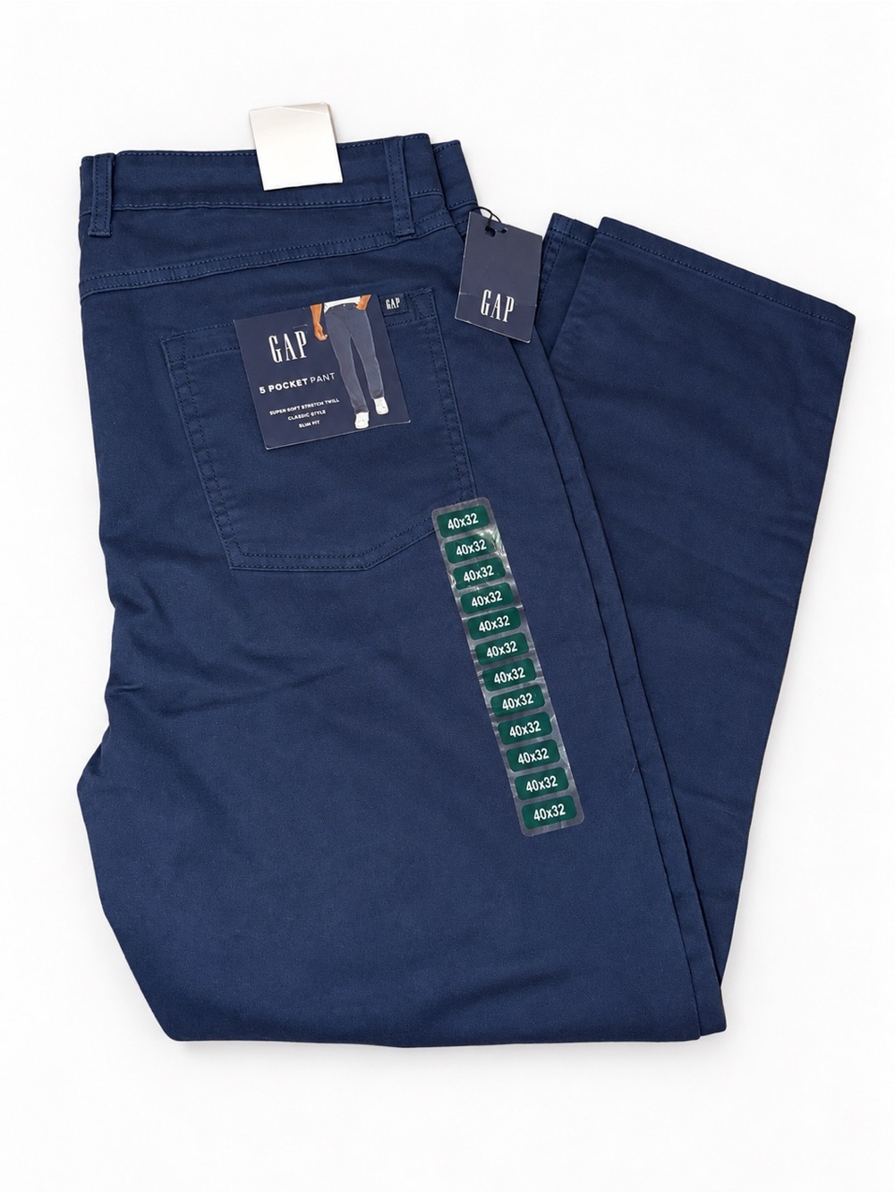 GAP Slim Straight Jeans in Navy Blue